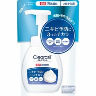 クレアラシル 薬用泡洗顔フォーム10x つめかえ用(180ml)[洗顔フォーム ニキビ用]の画像