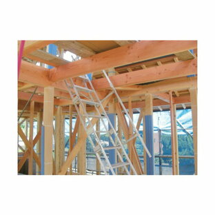 長谷川工業 アルミ仮設階段はしごK建作くん 15896 1個の画像