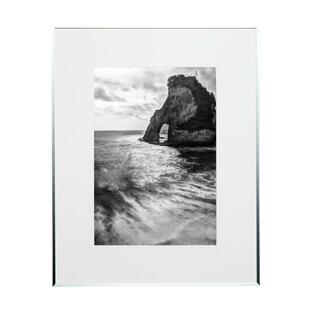 夏の写真 鉛色の海two 季節の額装写真 裏打ち加工 ピクトマッチの画像