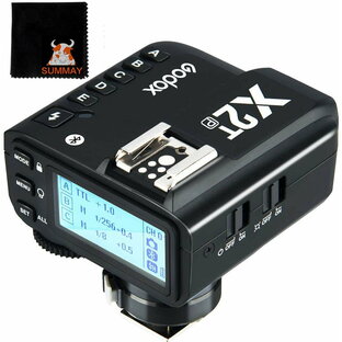 Godox正規代理、技適マークGODOX X2T-P ペンタックス用 送信機 フラッシュトリガー コマンダー Pentax一眼レフカメラ対応 V1 TT350 AD200 AD200Pro対応 TTL ハイスピードシンクロ1/8000s トランスミッター ゴドックス クリップオン モノブロックストロボ適用の画像