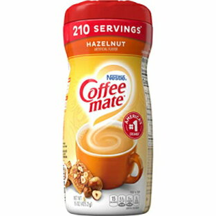 ネスレ コーヒーメイト コーヒークリーマー ヘーゼルナッツ、15オンス (6個パック) Nestle Coffee Mate Coffee Creamer Hazelnut, 15 Ounce (Pack of 6)の画像