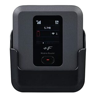 富士ソフト 車載用Wi-Fiルーター +F FS040W カー・セット（シガーソケットチャージャー付） CSTFS040WJの画像