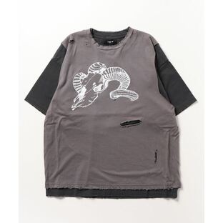 tシャツ Tシャツ メンズ MYne” Printed Layer T-shirtの画像
