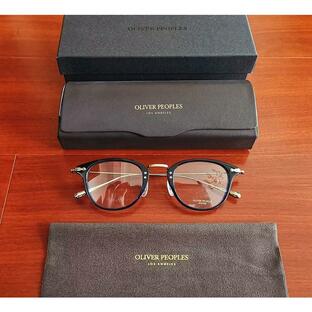 最高級モデル*日本製★「OLIVER PEOPLES/オリバーピープルズ」大人気作・OV5389D/Davitt 純チタン・超軽量・ブラック・眼鏡フレームの画像