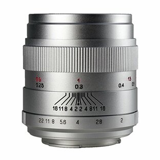 中一光学(ZHONG YI OPITCS) 単焦点レンズ CREATOR 35mm F2 (ニコンFマウント)(シルバー)の画像