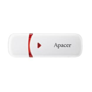 【ゆうパケットで送料無料】Apacer AP64GAH333W-1 64GB USB 2.0 ホワイト USBメモリの画像