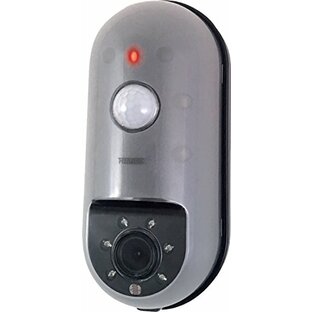 リーベックス(Revex) 防犯カメラ 本物そっくり センサーダミーカメラ SD-DM1 人が近づくとLED点灯の画像