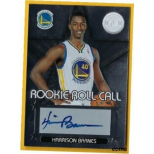 【品質保証書付】 トレーディングカード Harrison Barnes - 2012-13 Totally Certified Rookie Roll Call Autographs #11の画像