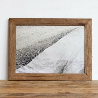 A4 アートポスター + 古材 ポスターフレーム 「 南米 写真 」"sand"の画像