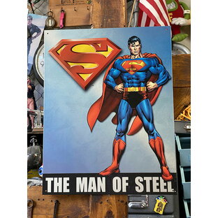スーパーマン マン・オブ・スティール ブリキ看板の画像