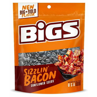 BIGS ビッグス ひまわりの種 シズリン ベーコン サンフラワーシード アメリカのお菓子 BIGS Sizzilin' Bacon Sunflower Seedsの画像