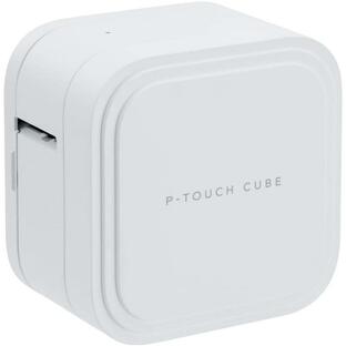 ブラザー ラベルライター P-touchシリーズ P-TOUCH CUBE PT-P910BT USB Bluetooth接続 ホワイト Brother Label Writer P-Touch Series P-TOUCH CUBE PT-P910BTの画像