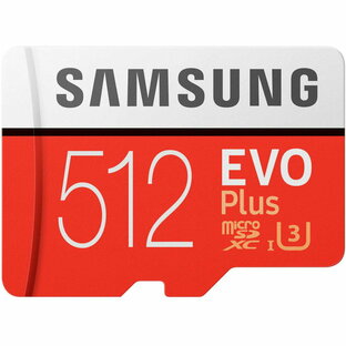 microSDXC 512GB EVO Plus UHS-I Class10 U3 4K対応 Samsung サムスン 専用SDアダプター付 [並行輸入品]の画像