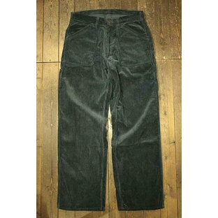 AT-DIRTY"WORKERS PANTS CORDUROY"BLUE GREEN【AT-DIRTY】(アットダーティー)正規取扱店(Official Dealer)Cannon Ball(キャノンボール)【あす楽対応/送料無料/ワークパンツ/ワーカーズ/ブラウンヒッコリー/ベイカー】の画像