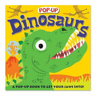 ポップアップ ダイナソー 飛び出す絵本 Pop-up Dinosaurs A Pop-Up Book to Get Your Jaws Into 恐竜の画像