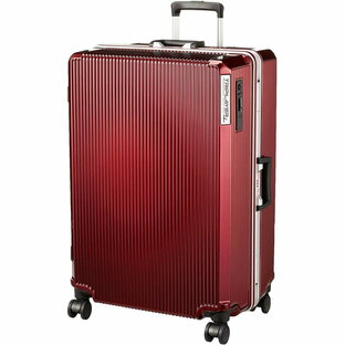 A.L.I スーツケース ハードキャリー TRIPLAYER 56L ワイン ALI505028WN TSAロック 洗える 8～9泊 アルミフレームの画像