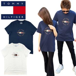 トミーヒルフィガー Tommy Hilfiger 半袖 Tシャツ 09T4326 クルーネック メンズ レディース カットソー トップス TOMMY HILFIGER S/S CREW NECKの画像
