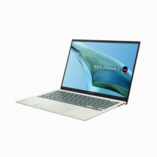 ASUS エイスース ノートパソコン Zenbook S 13 OLED アクアセラドン 13.3型 AMD Ryzen 7 メモリ 16GB SSD 1TB UM5302TA-LX444Wの画像
