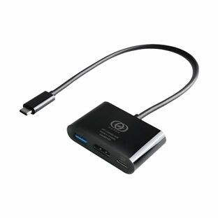 GOPPA ゴッパ PD140W 対応マルチポートハブ ブラック HDMI（4K60Hz）／USB-A／USB-C®ポート MacBook Pro／Surface／iPhone15対応、M1／M2／M3 Mac対応 GP-CMA5G14/B-ECの画像