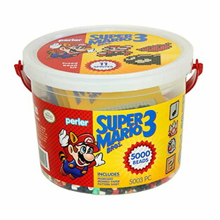 Perler beads パーラービーズ スーパーマリオ Super Mario Craft Bead Bucket Activity Kitの画像