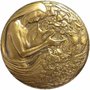 【メダル】 平成16年 桜の通り抜け 銅メダル 【造幣局製】の画像
