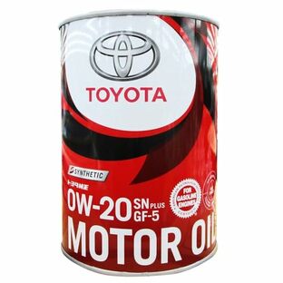 TOYOTA(トヨタ) エンジンオイル トヨタ純正 モーターオイル 0W-20 SP 合成油 1L 08880-14306の画像