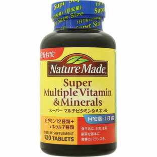 ネイチャーメイド スーパーマルチビタミン ＆ ミネラル 120粒の画像