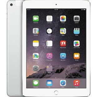 【【5/9~エントリーでポイントUP！】【整備済み品】アップル iPad Air 2 WiFi + Cellular モデル128GB シルバー simフリー【送料無料】の画像