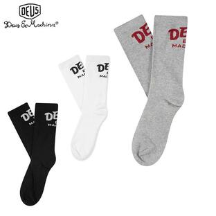 DEUS EX MACHINA デウスエクスマキナ Curvy Sock 3pack メンズ クルー丈ソックス 靴下 組の画像