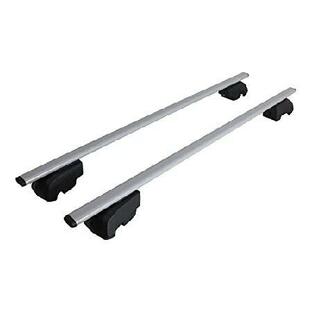 OMAC Roof Rack Cross Bars for Volvo V90 Cross Country 2017 to 2023, Luggage Carrier, Luggage Carrier, 2 Pieces, 165 Pounds, Silverの画像