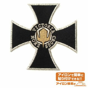 機動戦士ガンダム 脱着式ワッペン ジオン勲功十字章の画像