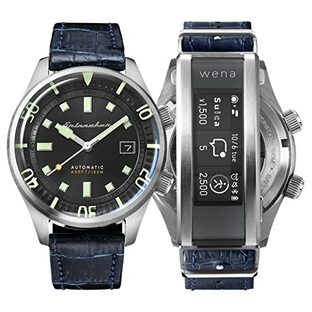 [スピニカー] 腕時計 生産本数限定 BRADNER wena3 42MM ブラッドナー ウェナ3 SP-5062-WN-05 メンズ ブルーの画像