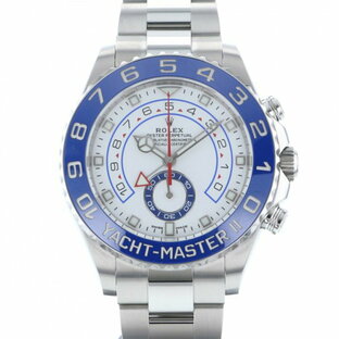 ロレックス ROLEX ヨットマスターII 116680 ホワイト/ベンツ針文字盤 新品 腕時計 メンズの画像