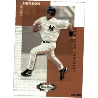 【品質保証書付】 トレーディングカード 2002 (YANKEES) Fleer Box Score #151 Drew Henson RS /2950の画像