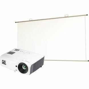 オーエス [LP-300XG1S1] DLP方式XGA・オーエスプロジェクターLUXOS スクリーンセットの画像