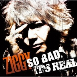 ZIGGY／SO BAD， IT’S REAL 【CD】の画像