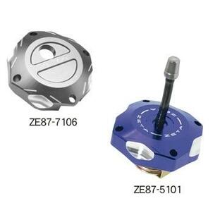 ZETA ジータ ガスキャップ トレール用 カラー：ブルー RMX250S DR-Z400S DR-Z400SM DT200WR ランツァ (DT230) セロー225 TT250R WR250R WR250Xの画像