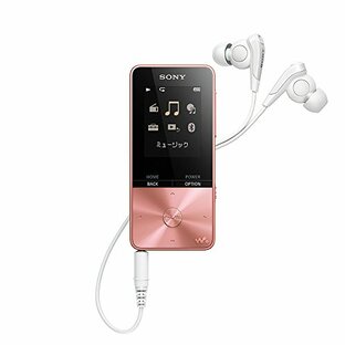 ソニー(SONY) ウォークマン Sシリーズ 4GB NW-S313 : MP3プレーヤー Bluetooth対応 最大52時間連続再生 イヤホン付属 2017年モデル ライトピンク NW-S313 PIの画像