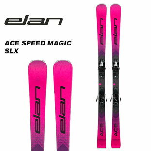 elan エラン スキー板 ACE SPEED MAGIC SLX ELX 11.0 GW SHIFT BLK ビンディングセット 23-24 モデルの画像