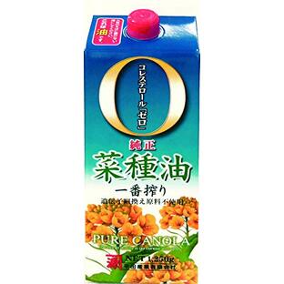 カネゲン 平田産業 一番搾り純正菜種油 1250gの画像