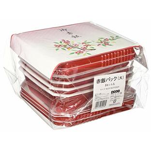 日本デキシー 赤飯パック 祝い事 御赤飯 大 5個 レッドの画像