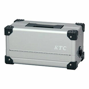 ktc 京都機械工具 両開きメタルケース メタリックシルバー EK-10Aの画像