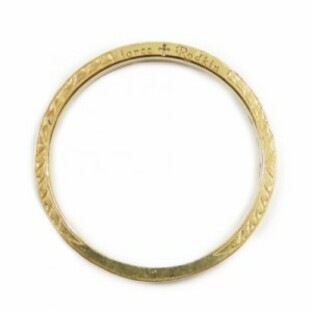 美品●Loree Rodkin ローリーロドキン K18 2021年購入品 アクセサリー リング・指輪 ゴールド 29号相当 箱・ケース付き 重量4.6g メンズの画像