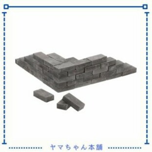 NUOLUX ミニチュア レンガ 模型 1/16 50個 ミニレンガブロック ミニチュア キャンプ 建築模型材料 煉瓦 DIY素材 材料 リアル 鉄道 戦場の画像