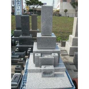墓石 お墓 デザイン和・洋型 和型8寸24cm角の画像