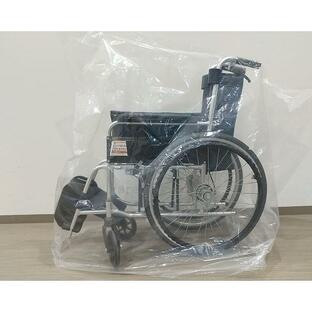 レンタル備品 保管袋 車椅子用カバー袋 半透明 KC-4001 50枚入×2個組 カクケイ 取寄品 JAN 4960369615030 介護福祉用具の画像
