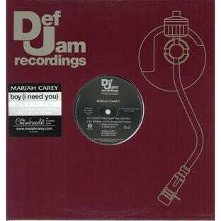 【レコード】MARIAH CAREY ft Cam'ron, Freeway, Juelz Santana, Jim Jones - BOY(I NEED YOU) - REMIX 12" US 2003年リリースの画像