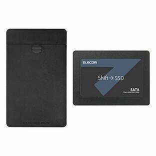 エレコム 内蔵SSD 240GB 2.5インチ SATA3.0 HDDケース付 データ移行ソフト HD革命 Copy Drive Lite付 ESD-IB0240Gの画像