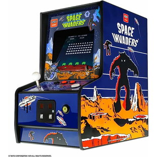 ＜My Arcade スペースインベーダー＞ My Arcade DGUNL-3279 Space Invaders Micro Player Retro Arcade Machine 6.75 Inchの画像