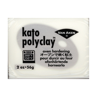 (deco48) オーブン粘土 ケイト kato polyclay トランスルーセント 56g ポリマークレイ 粘土細工 クレイアート クレイクラフト 半透明 クリア 粘土 クレイ クレイクラフト ケイト ねんど クラフト オーブン ネンド ポリクレイの画像